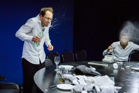 Theater Naumburg, "Der Vorname",
BESETZUNG
Schauspiel: Maribel Dente / Antonio Gerolamo Fancellu / Pia Koch / Jörg Vogel / Peter Wagner
Ausstattung: Ute Radler
Regie: Grit Lukas